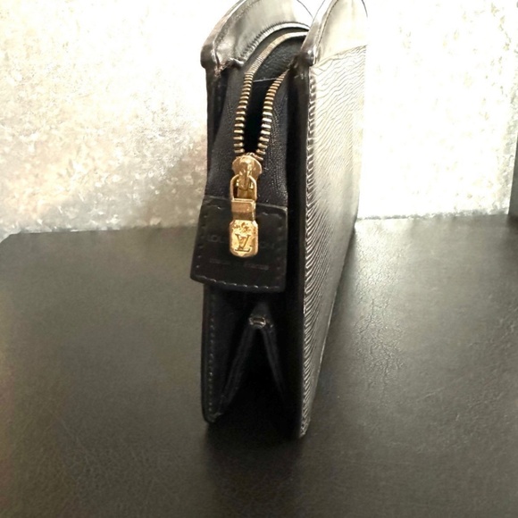 Louis Vuitton Epi Noir Clutch Small